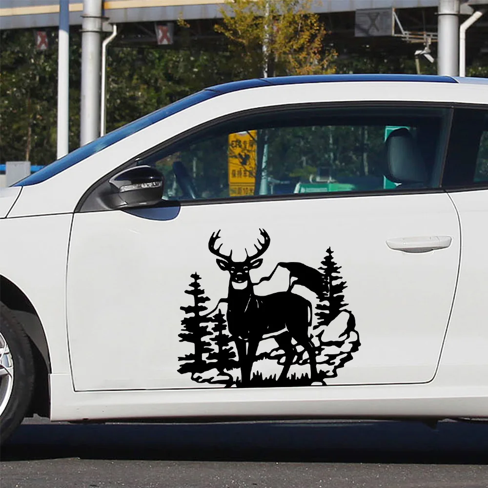 

Cool Design Elk Car Sticker Vinyl Car Stickers Cool Car Window Decor Hot Selling