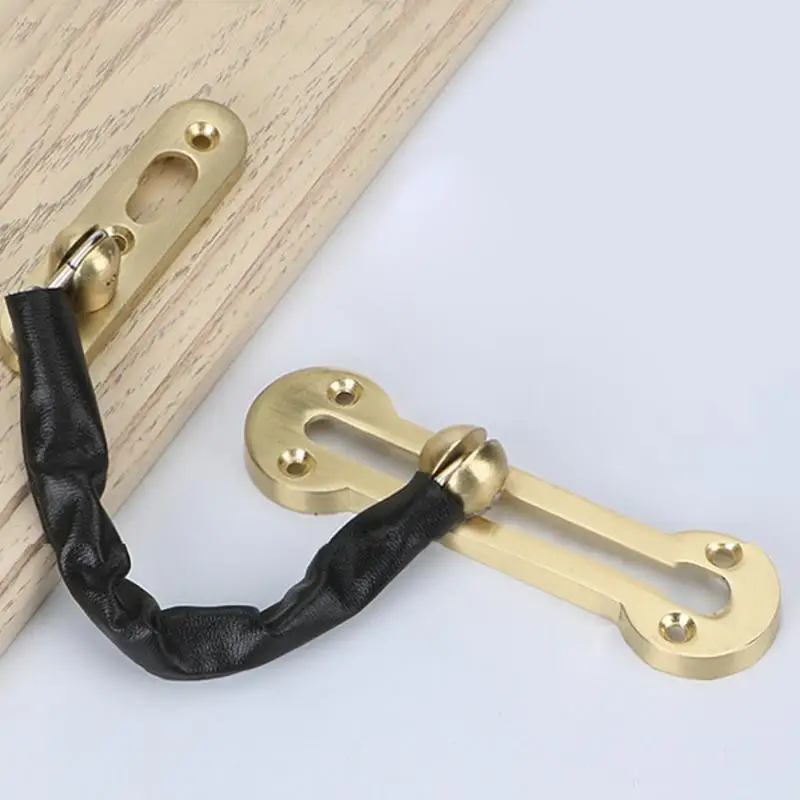 

new Home Hotel Room Window Door Bolts Thickening Stainless Steel Security Safety Slide Bolt Door Chain Lock Guard Tone Door Bolt