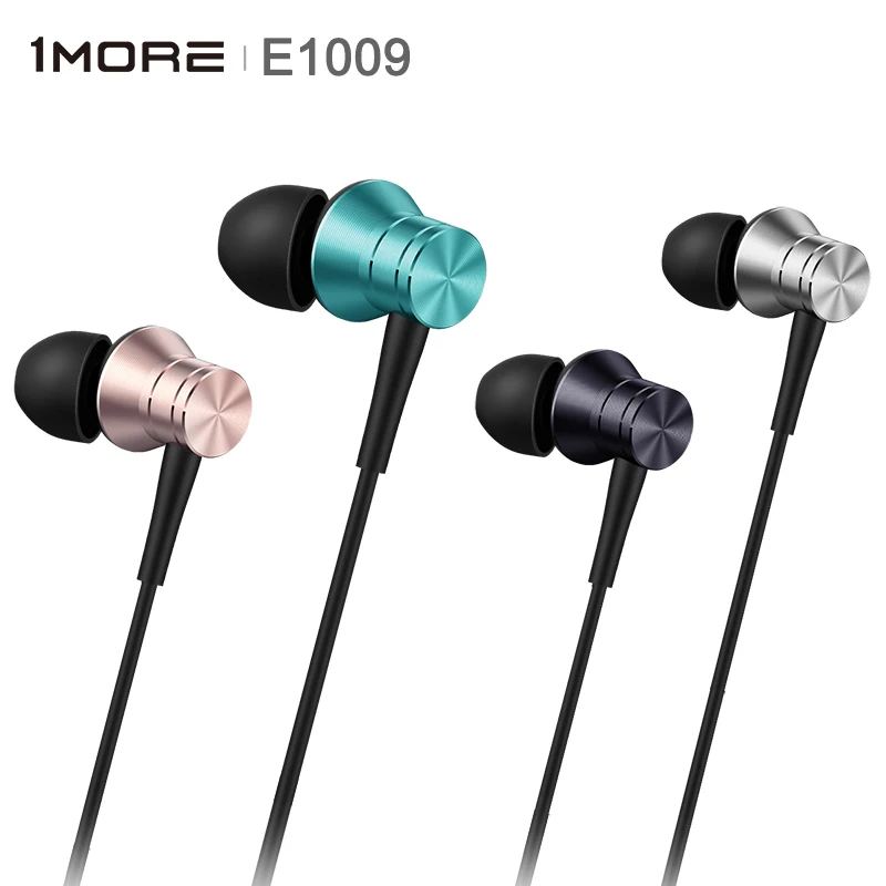 

1MORE E1009 Piston Metal Stereo In-ear Earphone Headset with MIC 3.5mm In Balanced Immersive Bass Earbud for Xiaomi