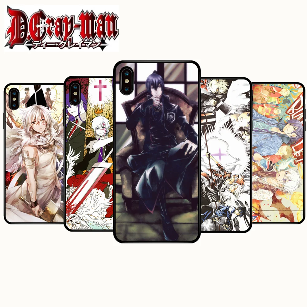 D.Gray-man мягкий чехол для телефона Iphone XR XS X 6 7 8 Plus Oppo VIVO HUAWEI XIAOMI | Дом и сад