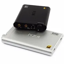 Топпинг NX4 DSD XMOS-XU208+ ES9038Q2M чип Портативный USB DAC DSD Декодер Усилитель для наушников алюминиевый корпус черный/серебристый