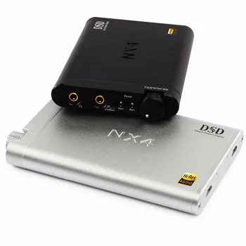 

Topping NX4 DSD XMOS-XU208 + ES9038Q2M chip Portable USB DAC DSD Decoder Amplifier Headphone amp Aluminum Shell Black/Silver