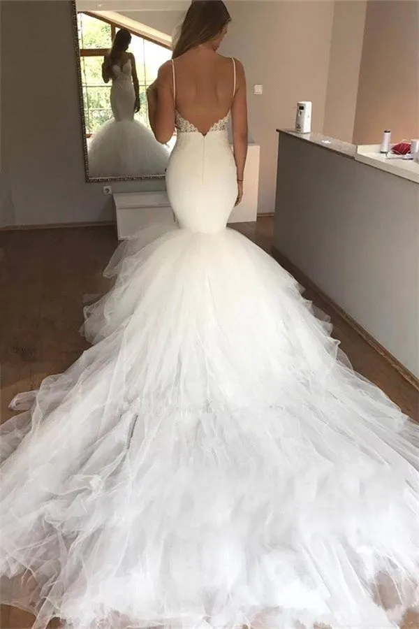ivory-mermaid-lace-wedding-dresses-illusion-sleeveless-backless-sweep-train-beaded-mermaid-beach-bridal-gown-bc0075 (2)