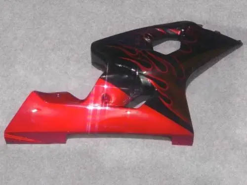 Обтекатель для мотоцикла набор SUZUKI GSXR600 750 K4 04 05 GSXR 600 2004 2005 ABS Red flames black + 7 подарков
