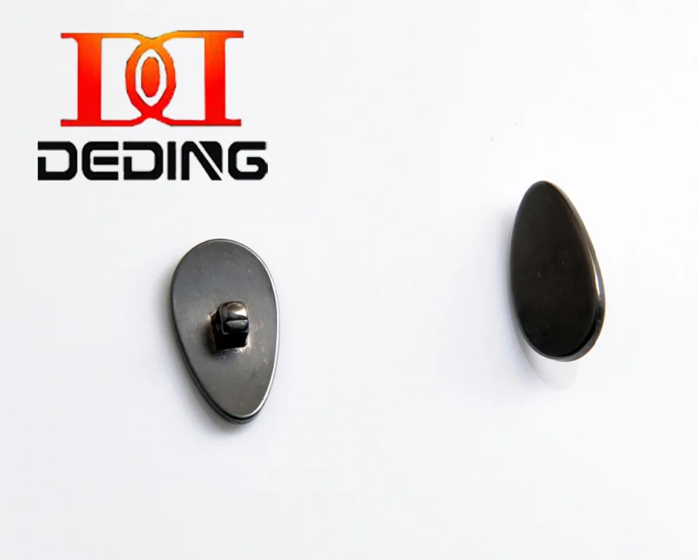 

Deding Gray Heart-shaped Titanium Glasses Nose Pads Almofadas Nariz Titanio de Oculos DD1007