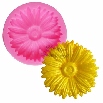 

Yueyue Sugarcraft chrysant Flower silicone mold fondant mold cake decorating tools chocolate confeitaria mold baking