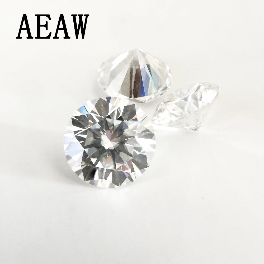 Round Brilliant Cut 03Ct Carat 40Mm F Color Moissanite Loose Stone Vvs1 Excellent Grade Test Positive Lab Diamond huismerk kopen in de aanbieding Round Brilliant Cut 03Ct Carat 40Mm F Color Moissanite Loose Stone Vvs1 Excellent Grade Test Positive Lab Diamond huismerk kopen in de aanbieding
