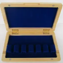 Высококачественная тростниковая коробка bassoon reeds box 6 штук из твердой древесины