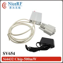 2 комплекта sv654 433 мГц RS232 Интерфейс 500 МВт 3 км междугородние Беспроводной rf модуль