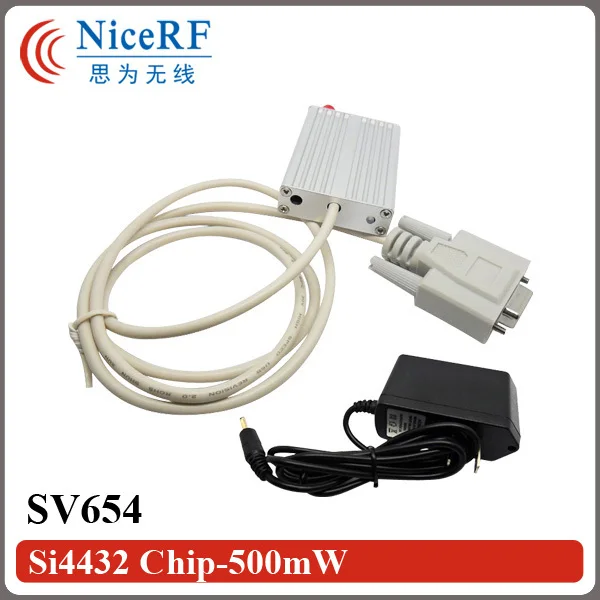 

2sets SV654 433MHz RS232 Interface 500mw 3km Long distance Wireless RF Module