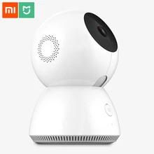 100% Original Xiaomi Mijia Night Vision 1080P HD Smart Home Cam Xiaobai Pan/Tilt/Zoom Wireless Wifi IP Webcam Smart Phone Call