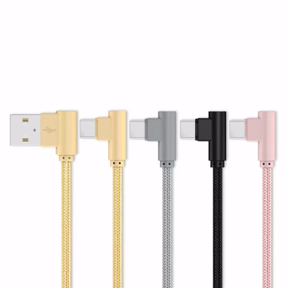 

0.2/1 Meter USB Type C Cable 2A Fast Charging Data Cable For Samsung Galaxy S8 S9 Plus Note 8 A3 A5 A7 2017 Braided Game Cable