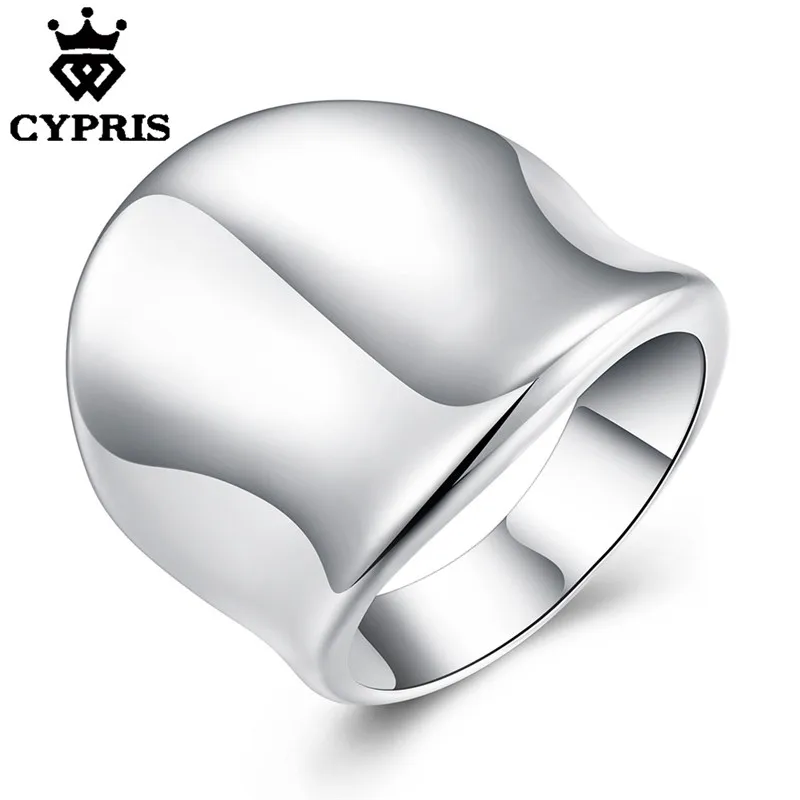 

2018 DEAL Lose money R052 cool fancy Classic Silver Ring Fashion Thumb heavy solid Thumb Plate opal Jewelry European Style