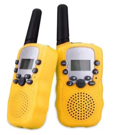 Creative Children Walkie Talkie Outdoor Hand-Held Mini Children Game Call Walkie-Talkie - Цвет: YE