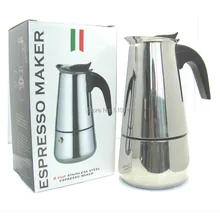 6cup 300 ml hochwertige moka kaffeemaschine/espresso kaffeekanne/express kaffeemaschine