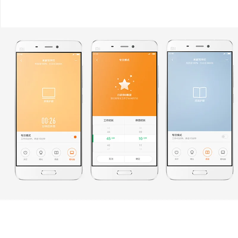 Xiao mi jia mi умный светодиодный настольный светильник, умная настольная лампа, светильник для чтения mi ng, Wi-Fi, настольный светильник, 4 режима, приложение для управления телефоном