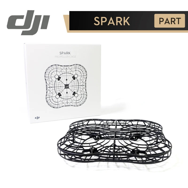 

DJI Spark Fully enclosed protective Cage 360-degree Lightweight Protection for DJI Spark Quadcopter Original Accessories