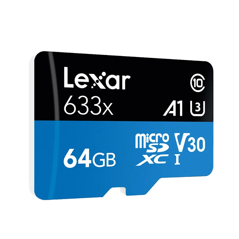 Original Lexar Micro sd card High Performance 95mb s 633x 64g Memory Card Reader UHS I 3