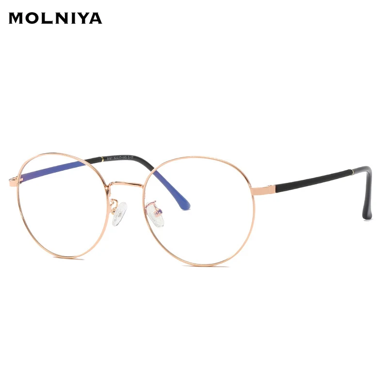 

Anti Blue Light Goggle Blocking Screen Glasses Round For Computer Protection Women Men Reading Vintage Retro Fake Eyeglasses