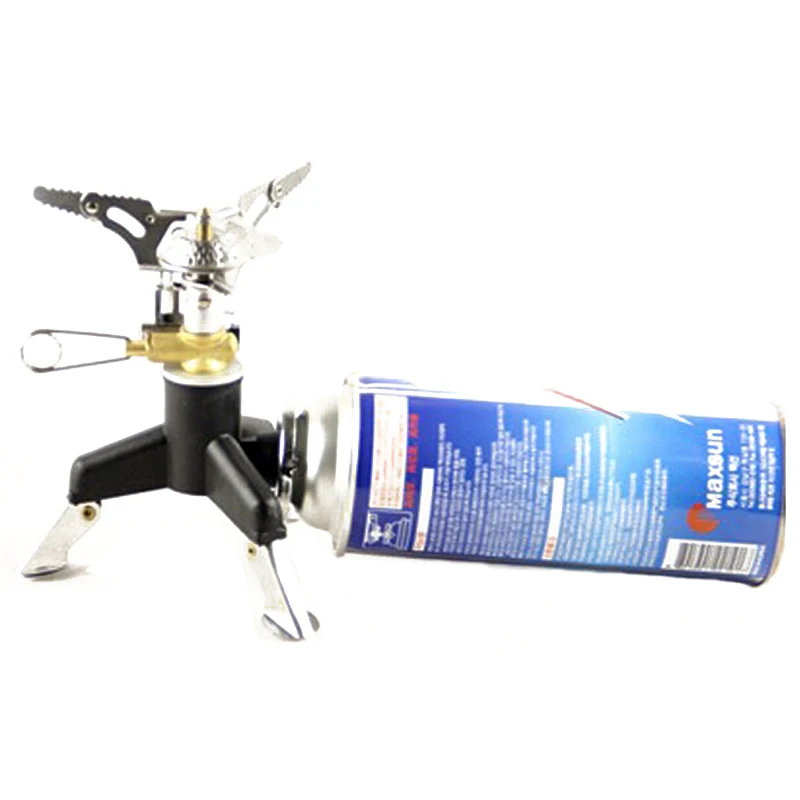 

Outdoor Tripod Gas Stove Adapter Tank Stand Connector Camping Hiking Equipment