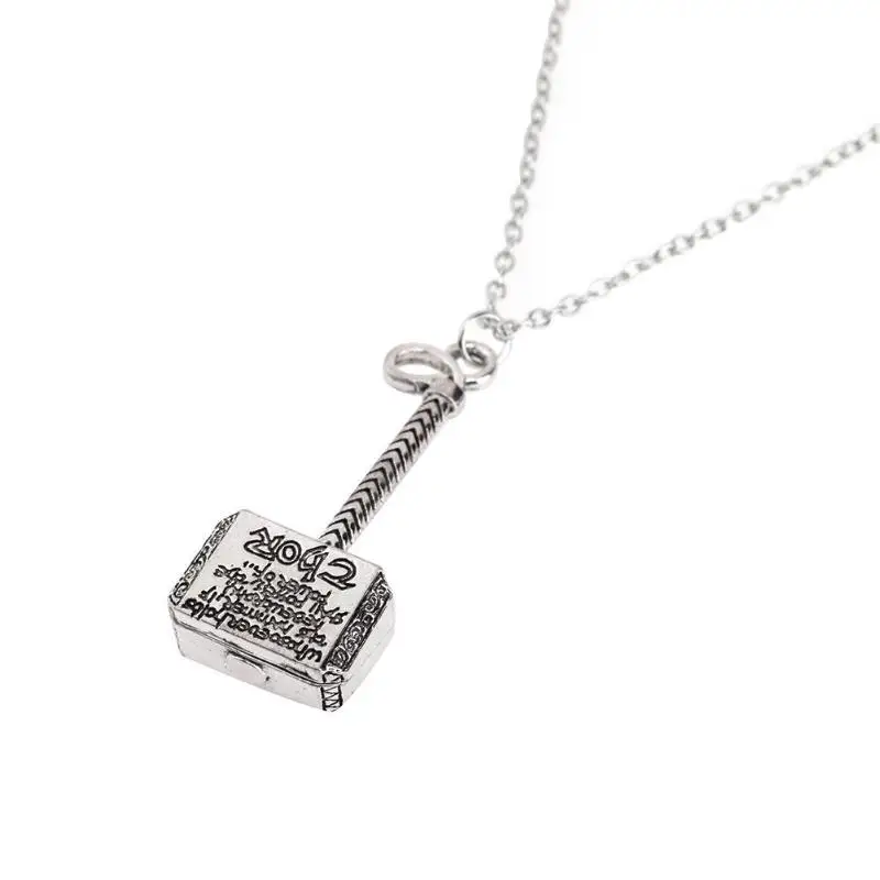 Брелок с молотком Тора Mjolnir оловянный Металл Marvel Мстители Тор Новинка сумка