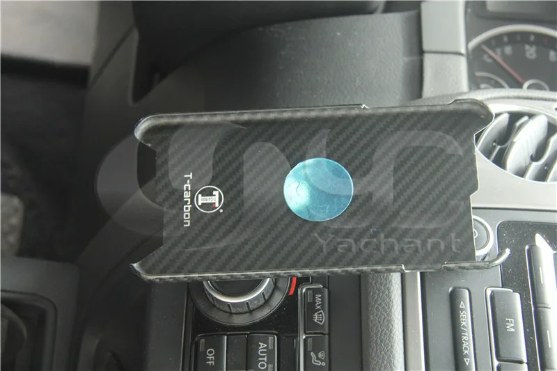 Универсальный вращающийся магнитный держатель для телефона из углеродного волокна подставка для iPhone samsung Мобильный Край держатель для gps-навигатора в автомобиль