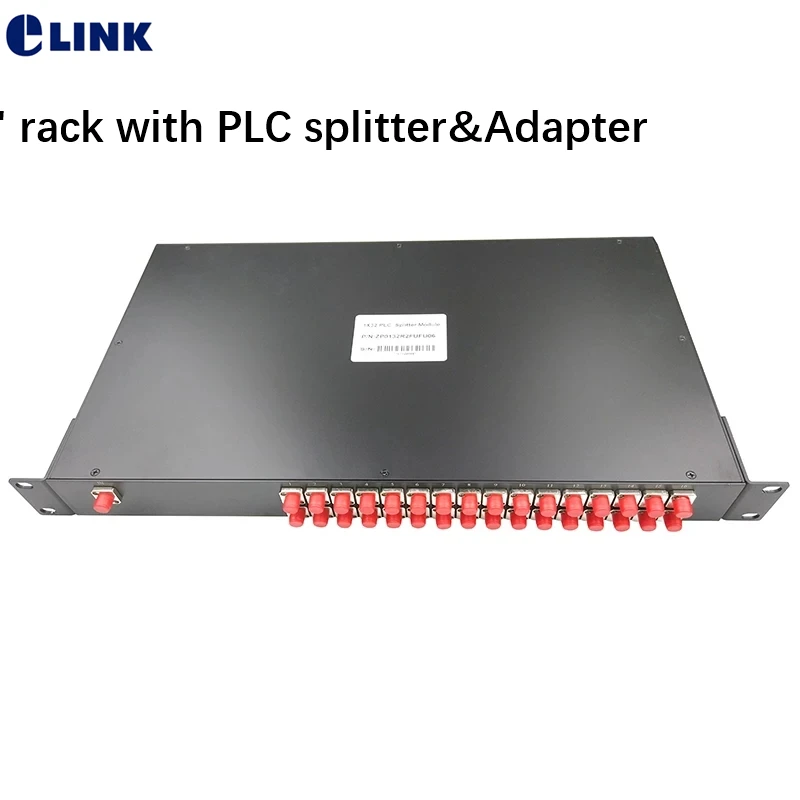 1" коробка для расторжения стойки с 1*32 PLC сплиттер и FC/UPC адаптер 1mtr 1U патч-панель с 1x32 ftth муфта, установленный