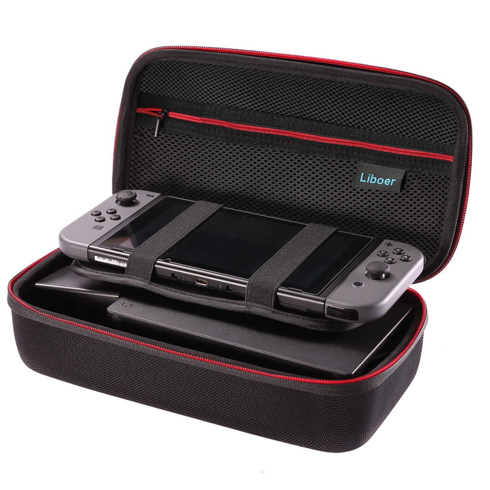 Storage Carrying Case for Nintendo Switch Console Joy Con Controller and Charger Portable Travel Bag with
