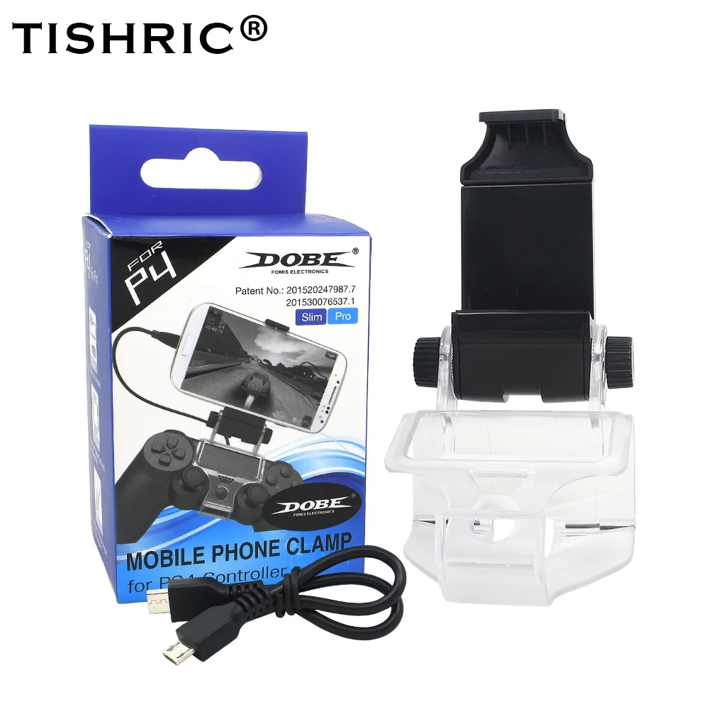 

for PS4 Gamepad Accessiories Holder Mount Stand Game Moile Phone Holder Smartphone Clip Holder for Playstation 4 Controller Case