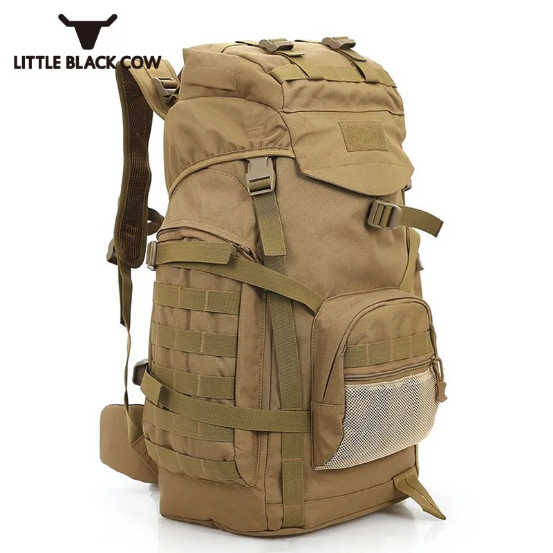 

Top Quality New Unisex 60L Travel Backpack Big Capacity Backpack Military Mochila Camouflage Waterproof Bag Free Shipping