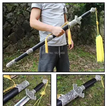 

Home Decoration Swords Hand-Forging Stainless steel Full Tang Flexible Blade Chinese Tai Chi Sword Exercise Jian Tai Ji