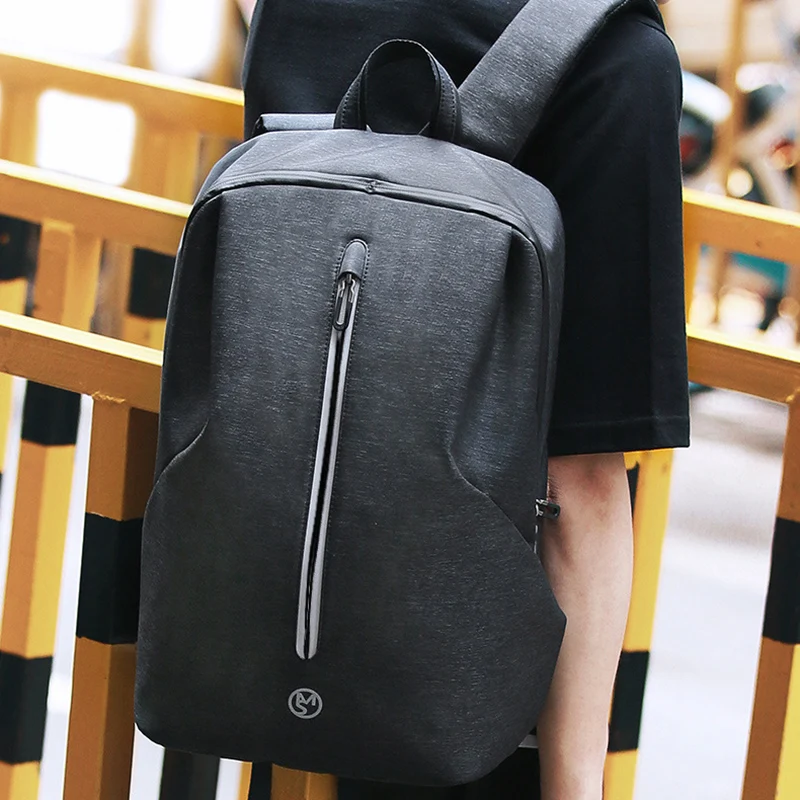 

OZUKO Men Backpacks Large capacity USB Charging 15.6'' Laptop Backpack Fashion Student School Bag waterproof Travel Male Mochila