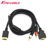 High quality HDTV D-Video D-Terminal AV Cable for Sony PlayStation PS2 for PS3 ► Photo 1/6