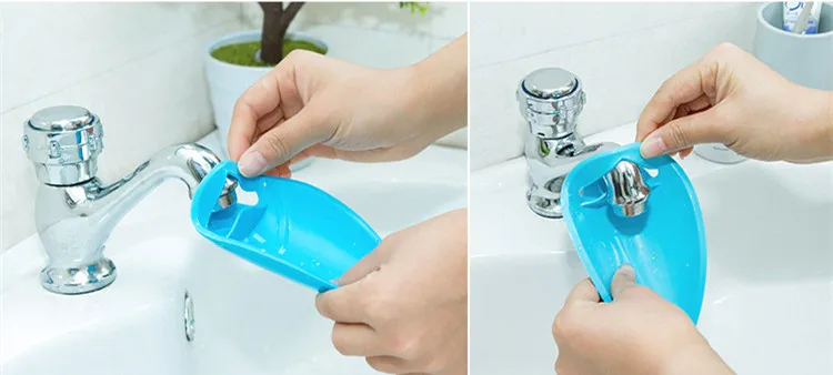 Практичный силиконовый водопроводный кран для воды Расширенный резервуар моющее устройство аксессуары для кухни и ванной комнаты