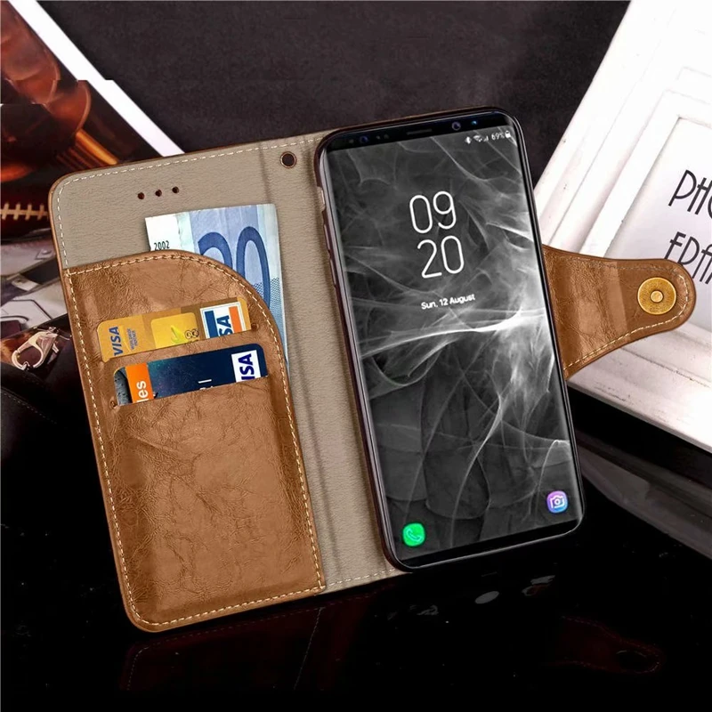 Роскошный золотой чехол из искусственной кожи с ручным шнуром для Samsung Galaxy s7 edge s8