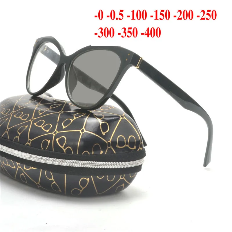 

MINCL Myopia Sunglasses Photochromic Finished Men Women Myopia Eyeglasses Frame with color lens Sun glasses Myopia Eyewear NX
