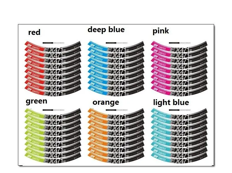 Wheel Rim replacement Sticker Set For DT SWISSS EX471 MTB Bicycle Mountain Bike Stickers Decals