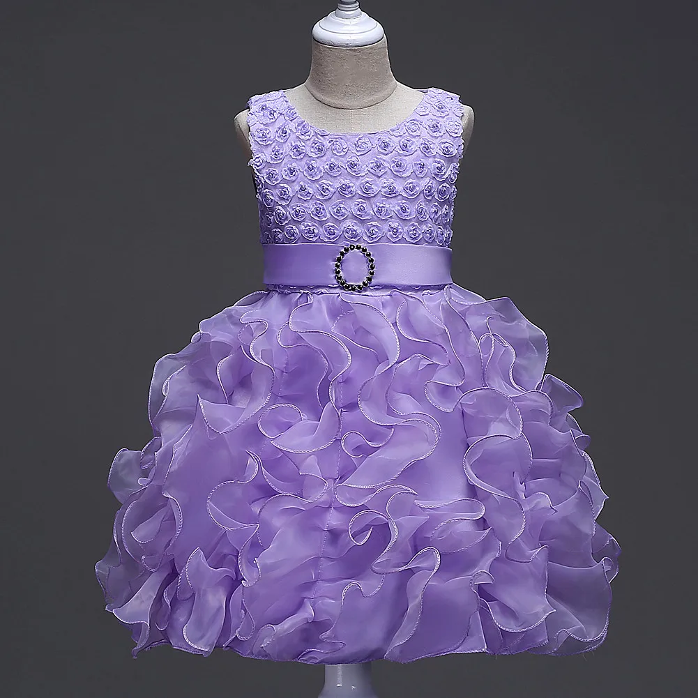 

Girl Wedding Bubble Princess Dresses Flower Girl Dresses Dress For Stage Performance