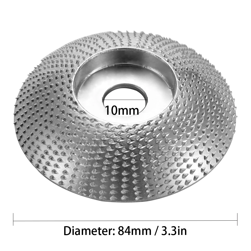 Wood Angle Grinding Wheel Sanding Carving Rotary Tool Abrasive Disc For Angle Grinder Tungsten Carbide Coating Bore