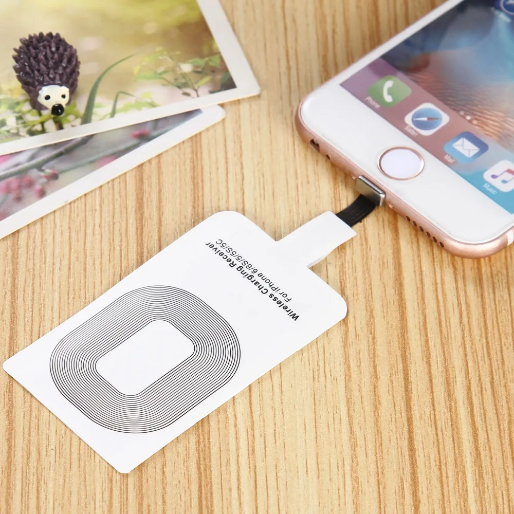 Беспроводное зарядное устройство QI для iPhone 5 SE 6 Plus Andriod Type C|Зарядные устройства| |