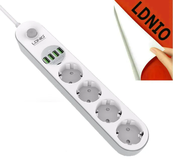 LDNIO font b Smart b font desktop font b Power b font Strip EU AC font