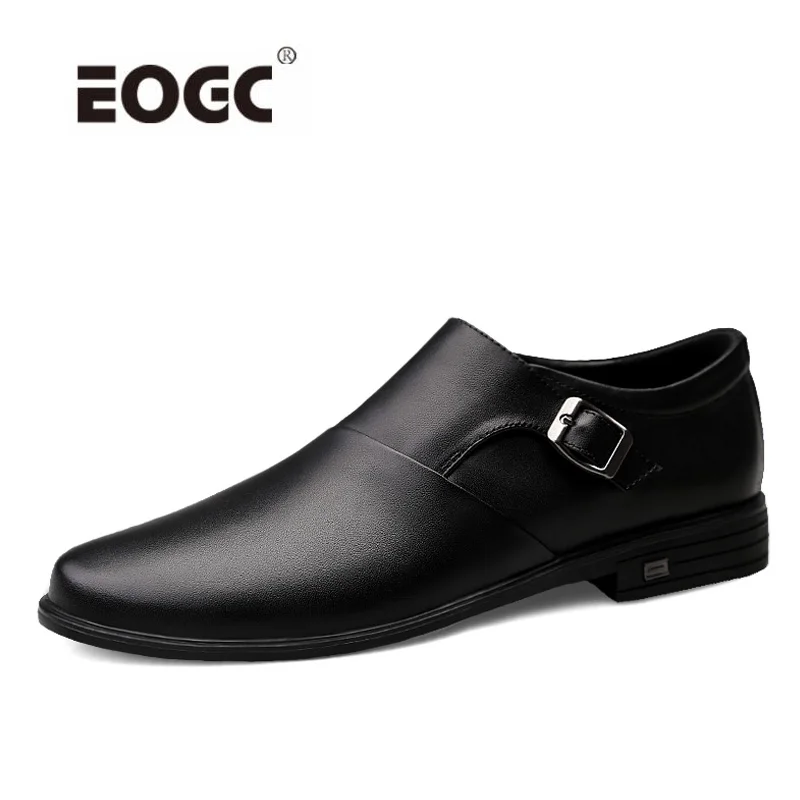 

Top Quality Men Shoes Genuine Leather Oxfords Shoes Non-Slip Wear-Resistant Soft Bottom Business Shoes Men
