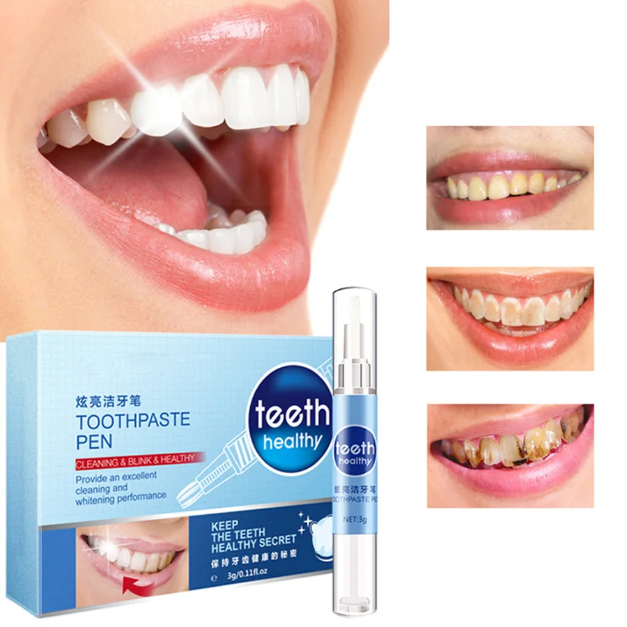 

2018 Teeth Whitening Pen Tooth Gel Whitener Cleaning And Whitening Performance Oral Care Fast Remove Stains Oral Hygiene