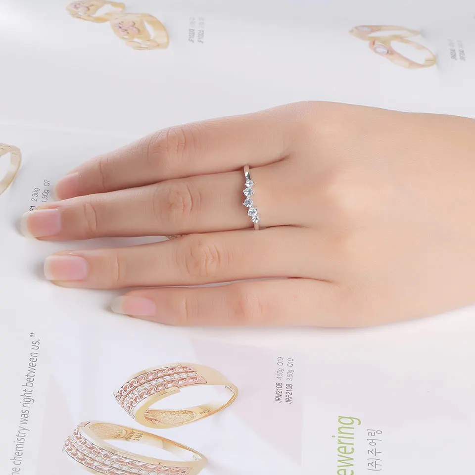 silver blue topaz ring for women  (9)