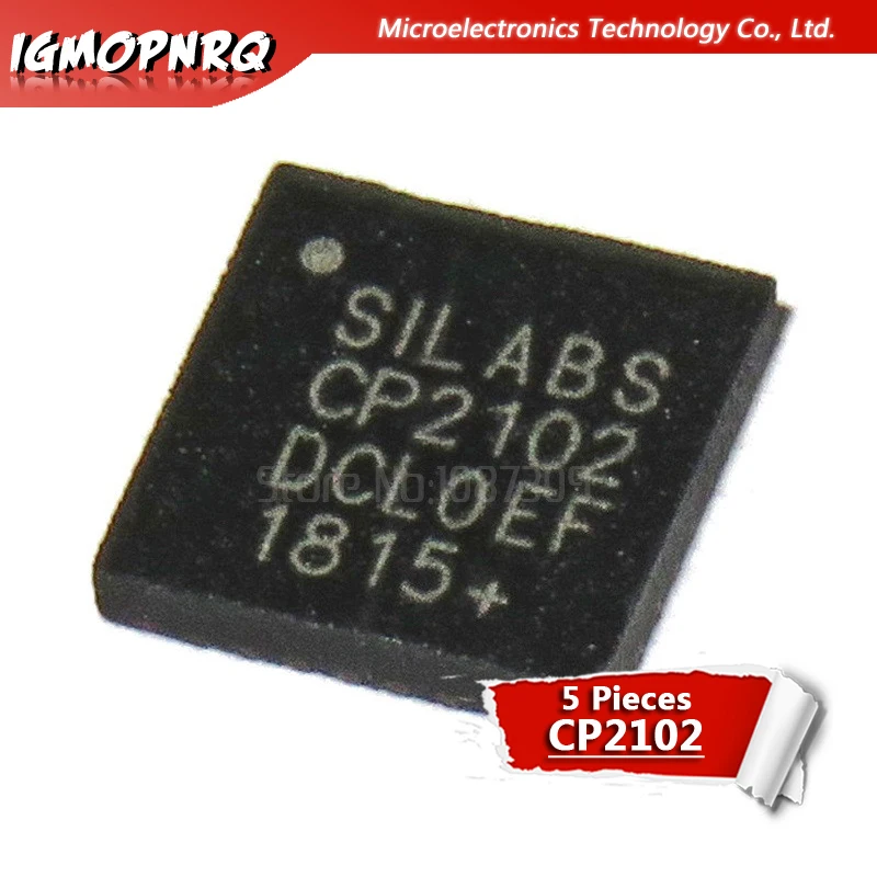 

5pcs SI CP2102-GMR CP2102 QFN-28 offen use laptop p 100% new original