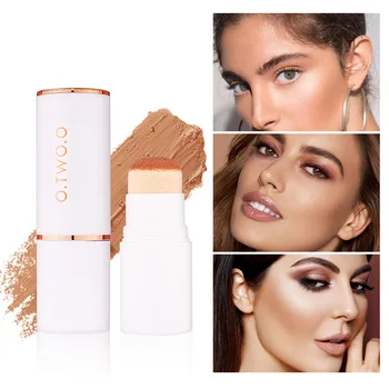 

Women Fashion Bronzer Contour Face Makeup Full Cover Concealer Cream Moisturizer Hide Blemish Concealer Base Primer Cosmetics