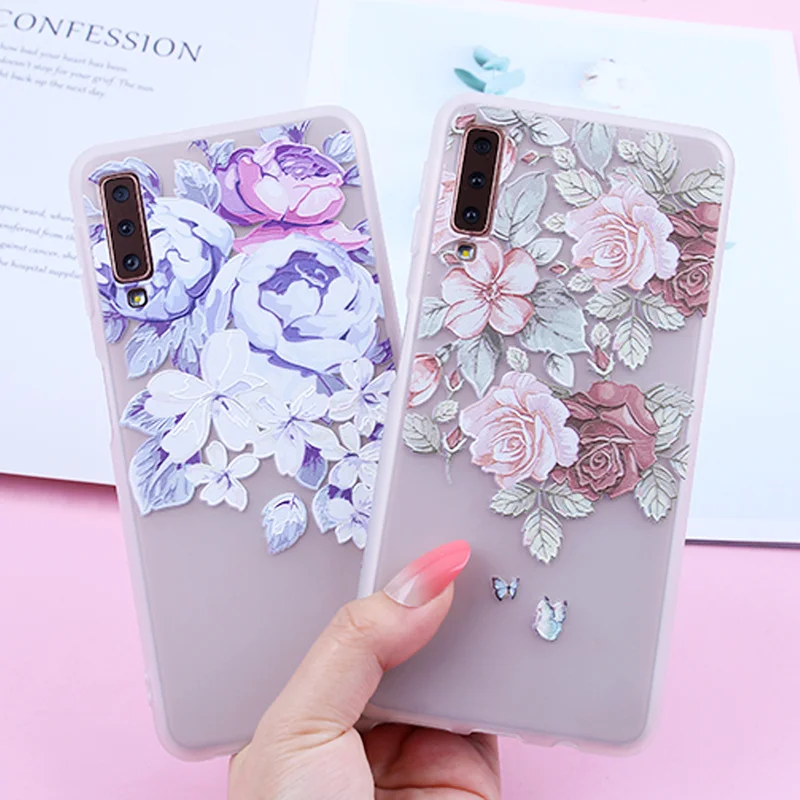 3D рельефный чехол для Samsung Galaxy S10 Plus Lite M10 M20 A9 A7 2018 A9S чехлы силиконовый S9 S8 Note 9 |
