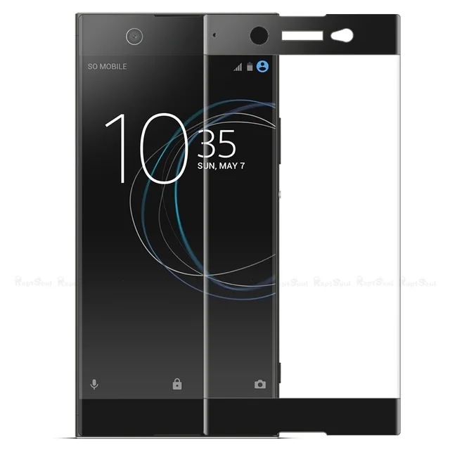 3D изогнутое закаленное стекло для sony Xperia XA1 Plus, Защитное стекло для экрана, защитный чехол для sony XA1 Plus, защитное стекло