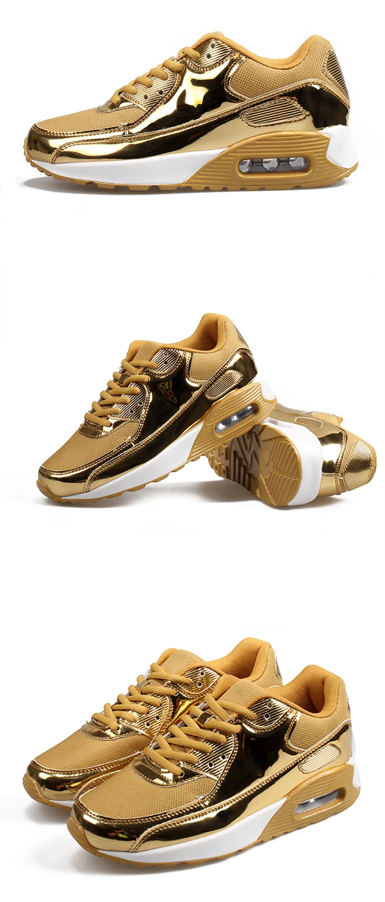 Летняя Женская теннисная обувь золотого цвета; женские дышащие кроссовки из сетчатого материала; женская спортивная обувь; кроссовки