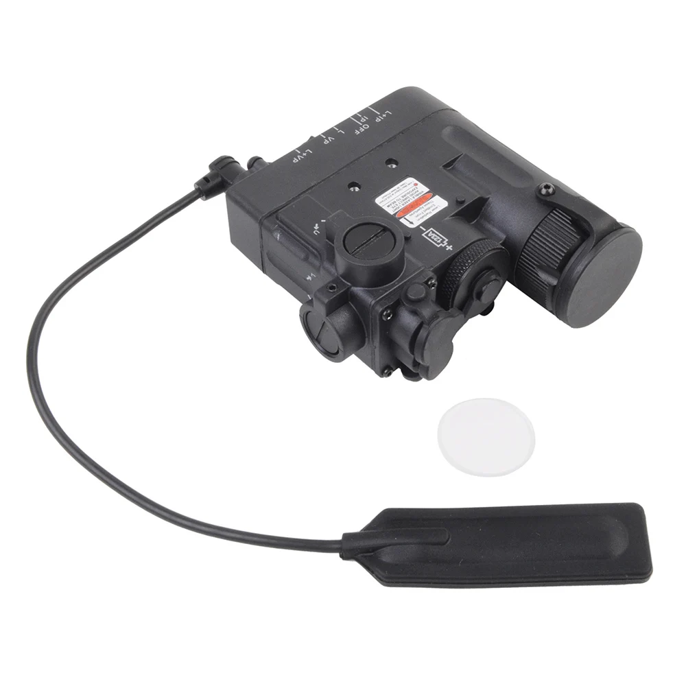 Airsoft Tactical Military DBAL D2 Battery Cases Red Dot Laser With LED
